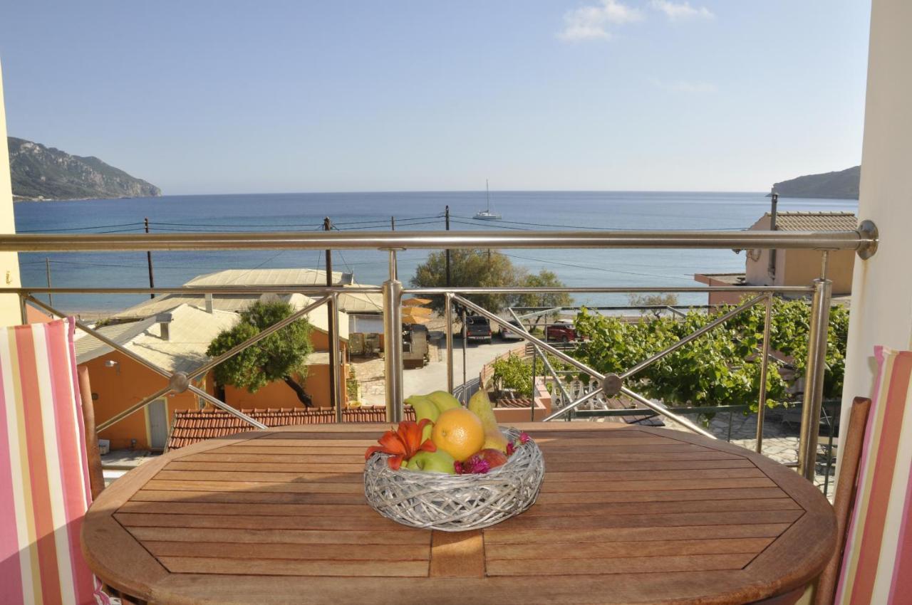 Corfu Studios Stavroula - San George Apartments Agios Georgios Pagon Buitenkant foto