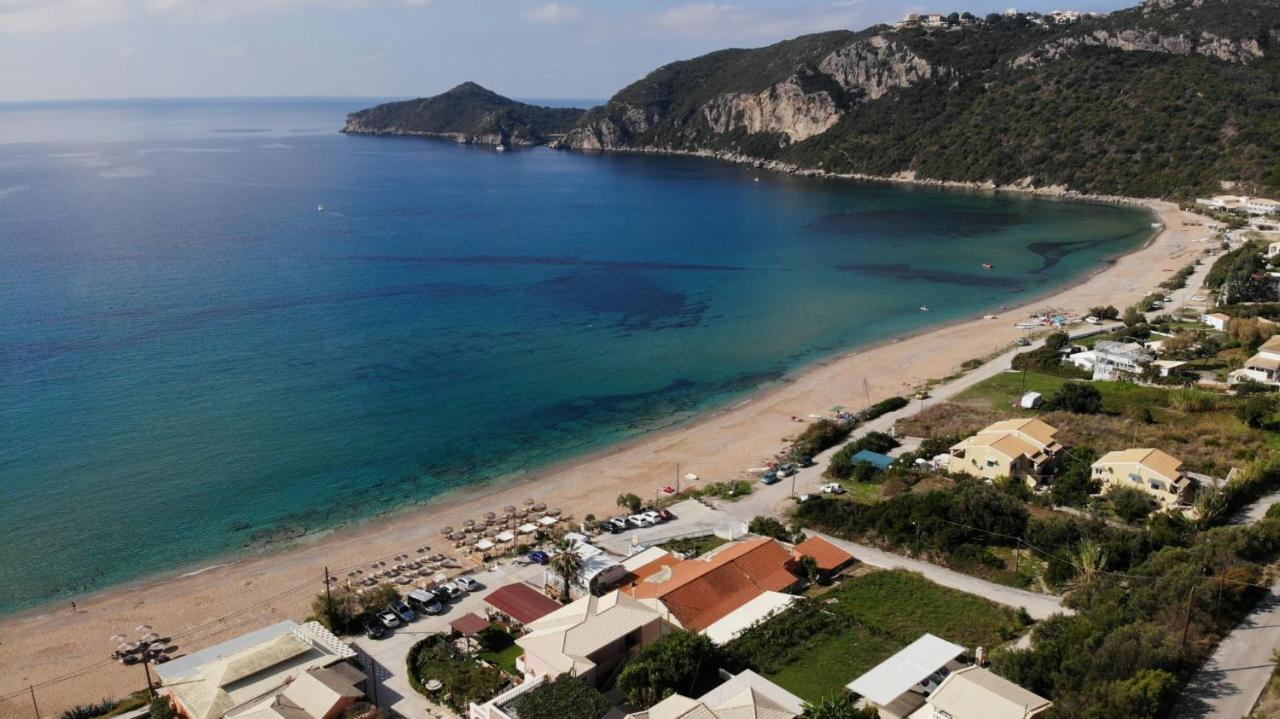 Corfu Studios Stavroula - San George Apartments Agios Georgios Pagon Buitenkant foto